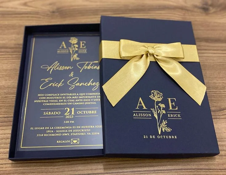 Premium Invitation Box Print - Professional Printing Services